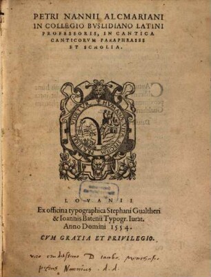 Canticum Canticorum Salomonis ... illustratum