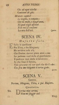 Scena IV. / Vierter Auftritt