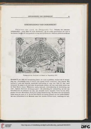 3.Ser. 5.1925: Geschiedenis van Dordrecht