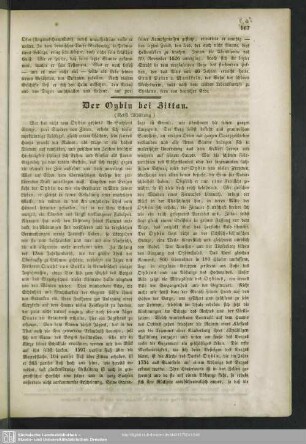 Der Oybin bei Zittau