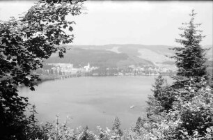 Titisee: Blick von der Straße bei Saig auf den Titisee