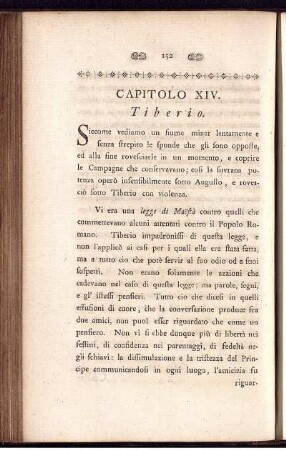Capitolo XIV. Tiberio.