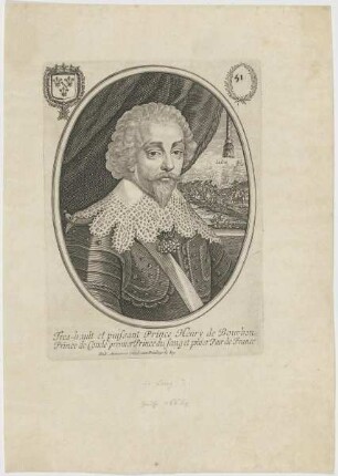 Bildnis des Prince Henry de Bourbon, Prince de Condé