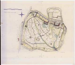Zoologischer Garten mit Volkserholungspark am Fatihwald, Istanbul: Lageplan 1:2000