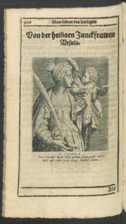 Von der heiligen Junckfrawen Ursula.