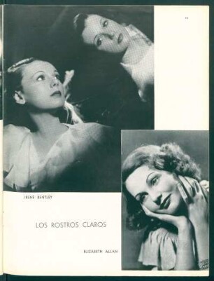 Los rostros claros - Irene Bentley, Elizabeth Allan