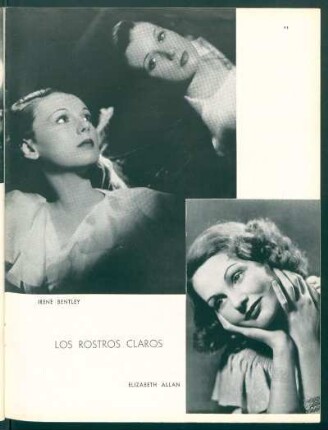 Los rostros claros - Irene Bentley, Elizabeth Allan