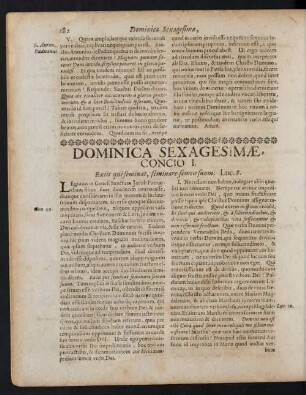 Dominica Sexagesimae