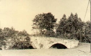 Böhmische Brücke in Obergurig : Móst w Hornjej Hórce