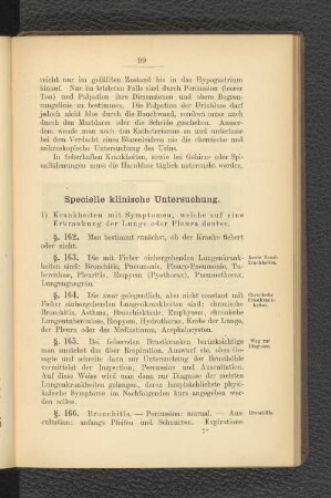 1) Krankheiten mit Symptomen, welche auf eine Erkrankung der Lunge oder Pleura deuten.