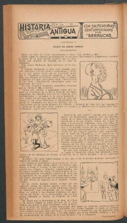 Historia antigua - Capitulo I - (Continuación) : Con salpicaduras contemporáneas por "Serrucho"