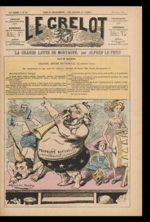 La grande lutte de Mortagne, par Alfred Le Petit