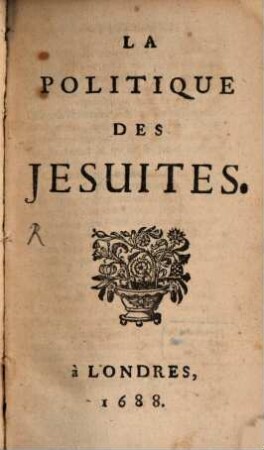 Politique des Jésuites
