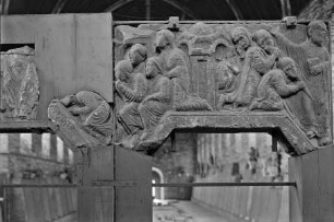 Szenen aus der Vita des Heiligen Bavo — Vorderseite