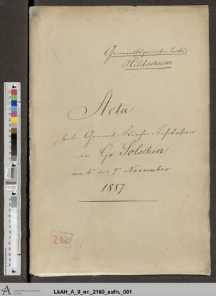 Groß Solschen: Visitationsakten