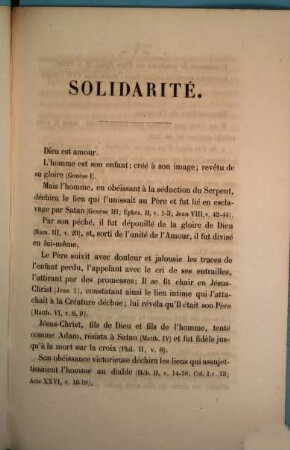 Solidarité