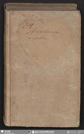 Miscellanea Lusatica - Bibliothek der Oberlausitzischen Gesellschaft der Wissenschaften Görlitz, L I 208 - UB Wrocław, Akc. 1948/461