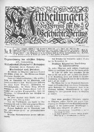 Tagesordnung der nächsten Sitzung