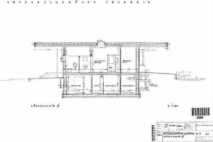 Grunbach: Höhenschnitt "B" Empfangsgeb.