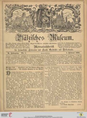 Nr.1 (1. Februar 1893)