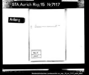 Die Ablehnung der Stadt Leer, dem Wegeverband des Amtes Leer beizutreten