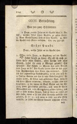 124-130, Von den zwey Schwertern.