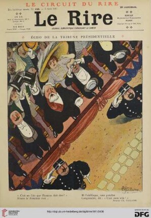 No. 444 (5 Août 1911) Le Circuit du rire