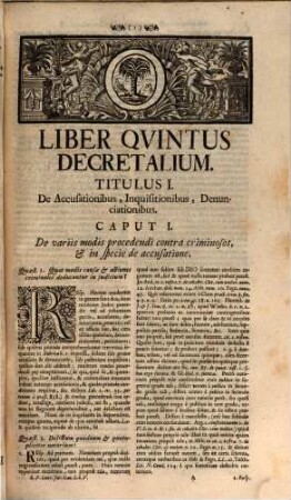 Forum ecclesiasticum : in quo ius canonicum universum librorum ac titulorum ordine per quaestiones et responsa ... explanatur. 5