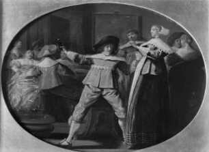 Gesellschaft von Herren und Damen