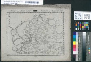Topographisch-militärische Charte von Teutschland in 204 Sectionen, unternommen von dem Geographischen Institute zu Weimar 1807. Section 5. Teil von Holstein [West].