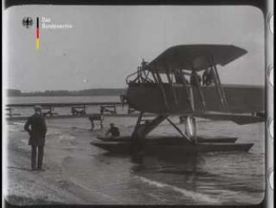 Im Flugzeug über Travemünde (1919)