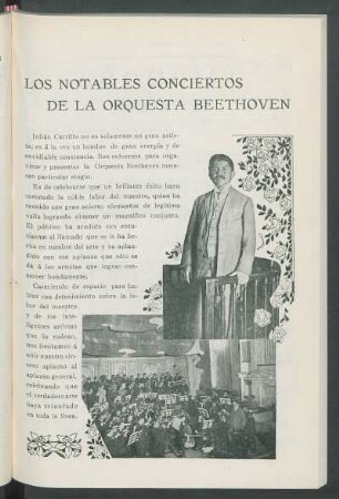 Los notables conciertos de la Orquesta Beethoven