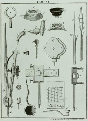 Universalmikroskop, Stich 1762