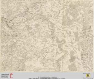 Karte 2: Kriegs Theater Der Teutschen Und Franzoesischen Graenzlanden Zwischen Dem Rhein und der Mosel Im Iahr ...