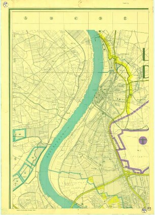 Leitplan der Stadt Düsseldorf, Industrie