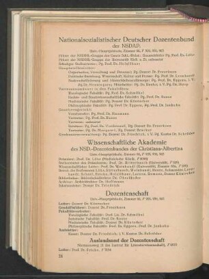 Auslandsamt der Dozentenschaft