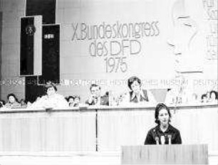 10. Bundeskongress des DFD in Berlin (Ost)