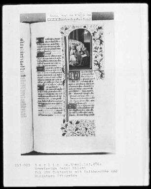 Breviarium Petri Mileti — Pfingsten, Folio 218recto