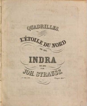 Indra-Quadrille : op. 122