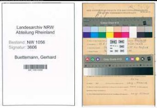Entnazifizierung Gerhard Buettemann , geb. 29.05.1913 (Lehrer)