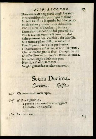 Scena Decima.
