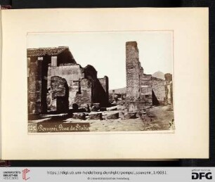 122. Pompei. Rue de Stabia