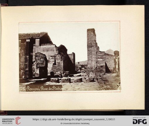 122. Pompei. Rue de Stabia