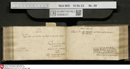 Stammbuch des Gottfried Crusius (Cruse) aus Stendal