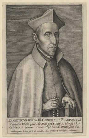 Bildnis des Franciscvs Boria