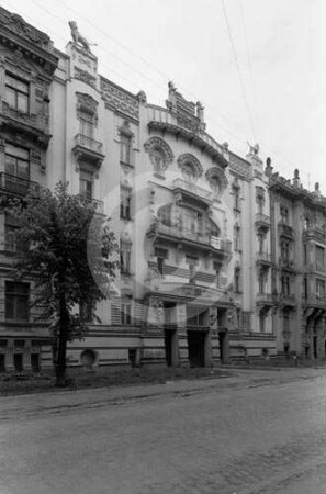 Mietshaus Alberta iela 4 (Albertstraße) in Riga