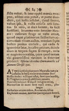 83-88, Spectaculum XVIII.