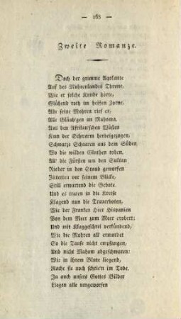 Zweite Romanze