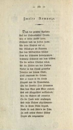 Zweite Romanze