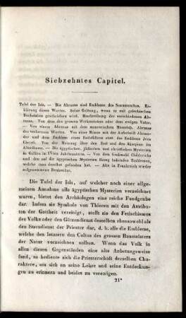 Siebzehntes Capitel.